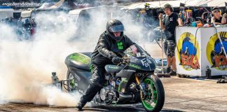 Hans and His Kawasaki ZZR1100 1995