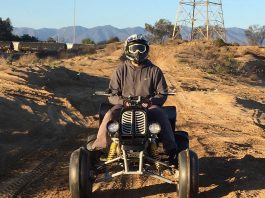 Baja Bug with a Chevy 5.7 v8 engine