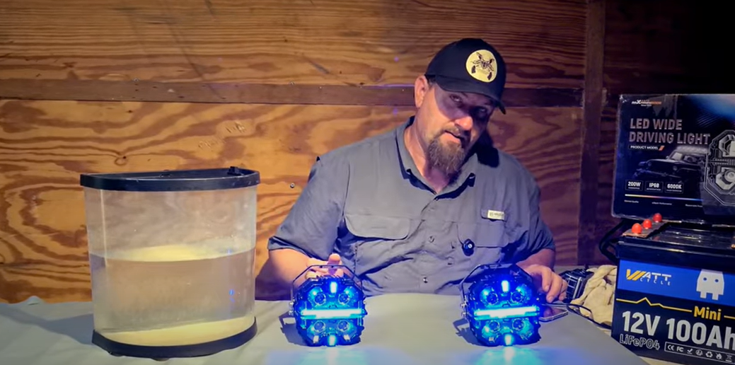 MaXpeedingRods Blog | An Automotive Blog from MaXpeedingRods - Testing MaXpeedingRods 5-Inch Off-Road Lights Underwater