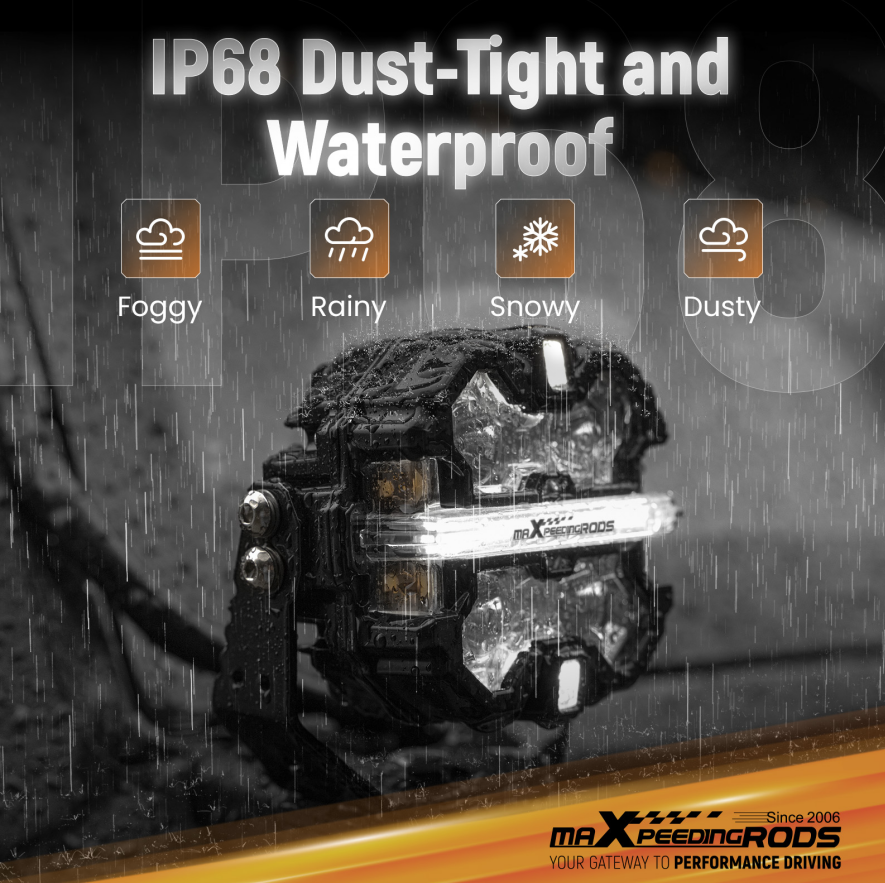 MaXpeedingRods Blog | An Automotive Blog from MaXpeedingRods - Light Up the Trail: Upgrade Your Off-Road Adventure with MaXpeedingRods Driving Lights